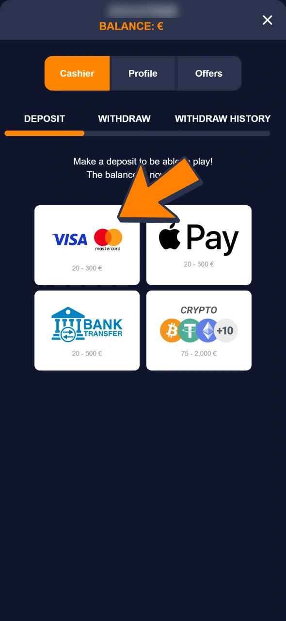 Make your first deposit to claim welcome bonus at Bass Win.