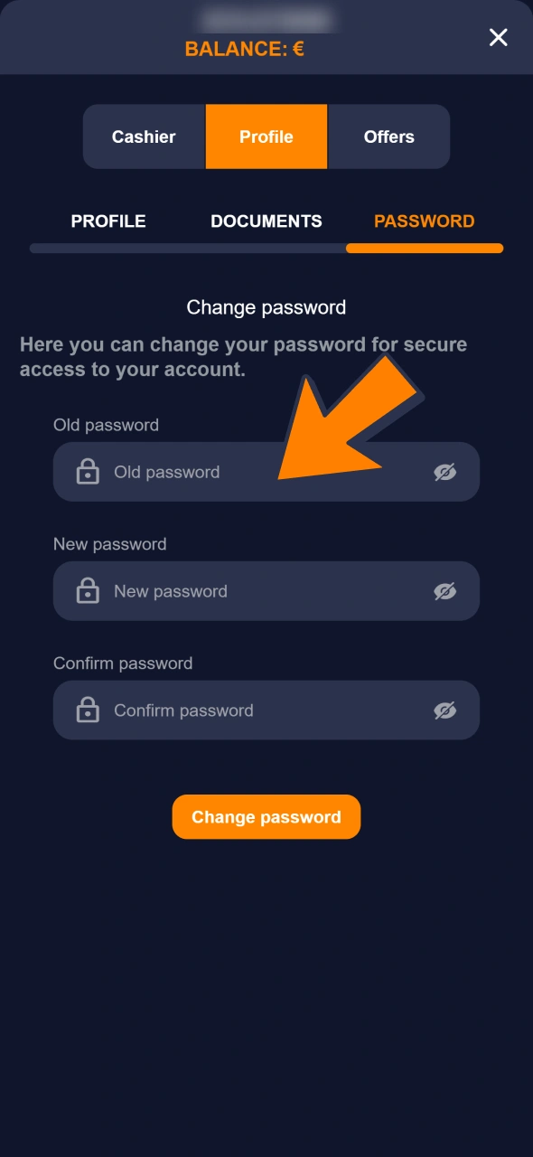 Change password or enable 2FA to secure your Bass Win betting account.